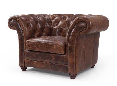 Chesterfield Sofa Couch Upholstery 1 Seater Armchair Sofas Design Upholstery Leather new